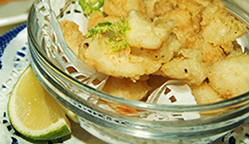 Popcorn Cod with Chips